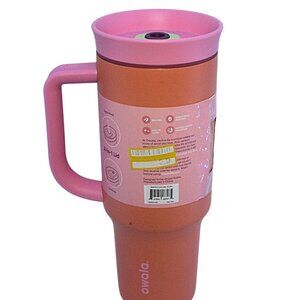 40oz Straw Stainless Steel Tumbler - Tangy tango (No Straw)